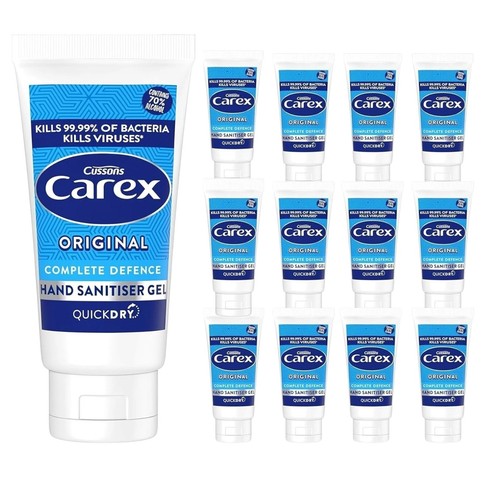 Carex hand sanitiser gel - sanitiser,