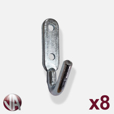 8 x Small Tailboard Rope Hooks