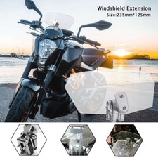 Clip On Motorcycle Windshield