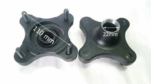 Whh03 rear axle wheel - axle, hub