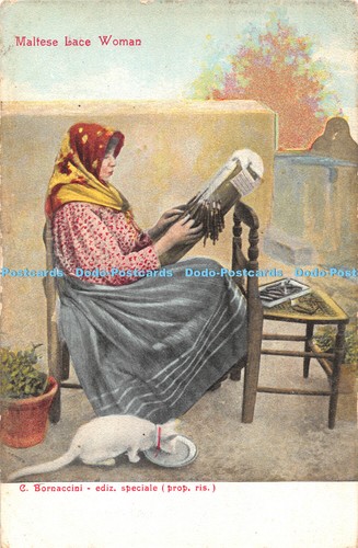 R406866 maltese lace woman - maltese,