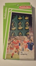 Subbuteo LW Team Ref 743 Arsenal 2nd Away Yellow JVC