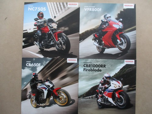 Honda motorcycle brochures - motorcycle,
