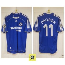 Chelsea Home Football Shirt Cfc Didier Drogba #11 Champions League 2006/07 (M)