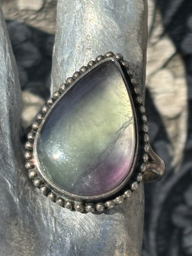 Handmade sterling silver - , bezel