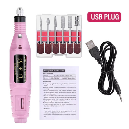 Electric nail drill machine - electric,