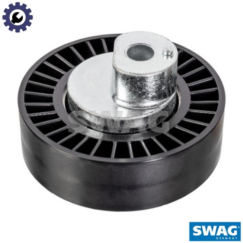 Tensioner pulley vribbed - tensioner,