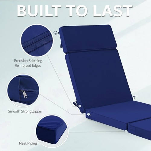 Outdoor chaise lounge - outdoor, cushion
