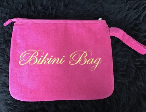 Marks pink wet bikini bag - m&s,