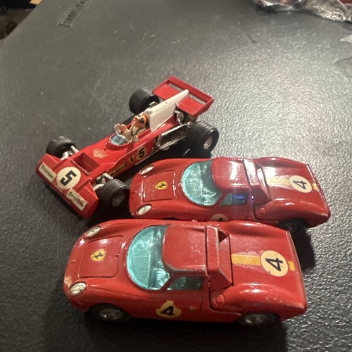 Vintage corgi ferrari lot - corgi,