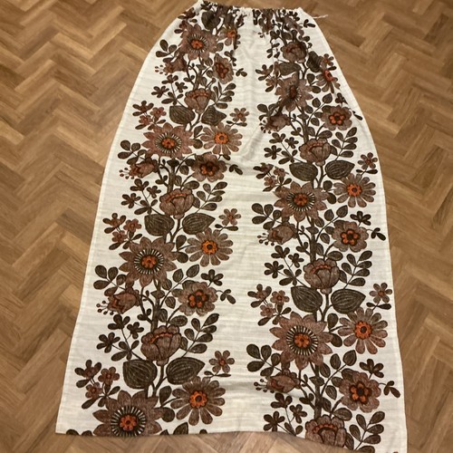 Vintage large brown orange - large,