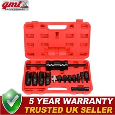 14pc Injection Injector Puller Set Common Rail Adaptor UK Diesel Injectors Tool