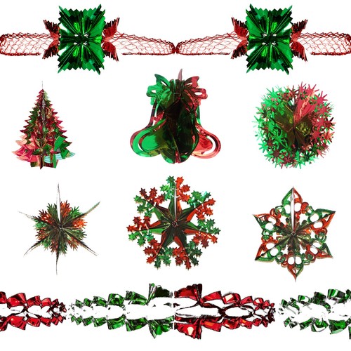 Christmas foil ceiling - foil,