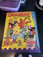 1974 "DISNEYLAND ANNUAL 1975" ILLUSTRATED VINTAGE LARGE HARDBACK BOOK (P4)