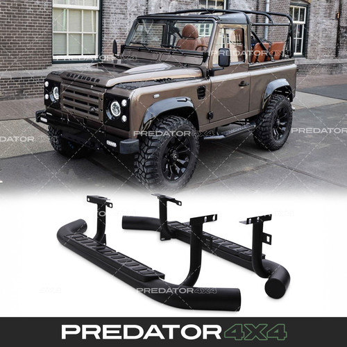 Oem fit black running board - fit,