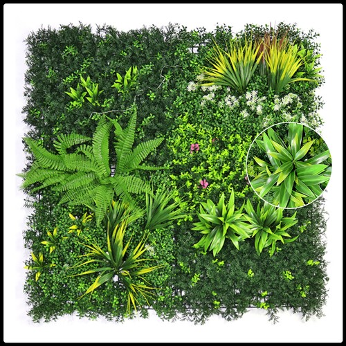 Artificial green living - living, wall