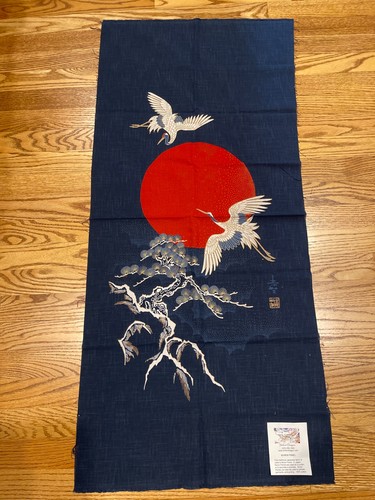 Cranes pine moon japanese - moon",