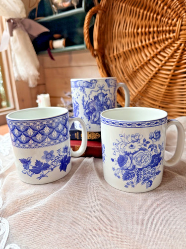 Vintage spode blue room - vintage,