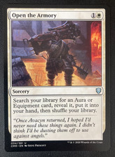 Open the Armory Commander