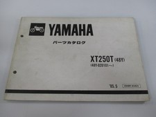 Yamaha xt250t parts list 1st - parts,