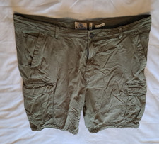 Mantaray cargo shorts organic cotton W42 khaki