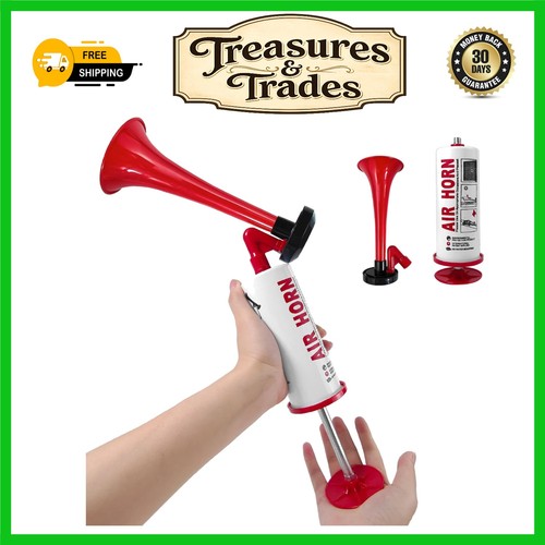 Loud handheld air horn - handheld, horn,