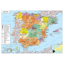 Map Of The Spain Political