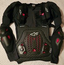 2025 Alpinestars Bionic XTR Plasma Protection Jacket Black White Red xl xxl