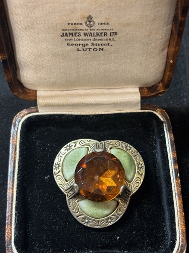 Vintage miracle signed brooch - vintage,