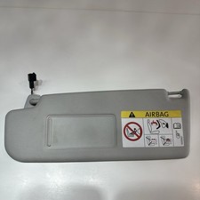 Driver/Passenger Sun Visor with Airbag Warning (Left Side)