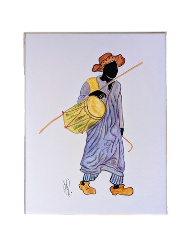 Jamaican folk art - jamaican, print