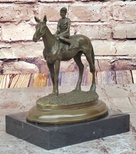 100% Bronze Sculpture Original