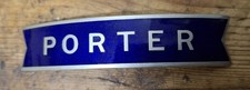 PORTER British Railways Eastern Region enamel railway cap badge unbranded. 