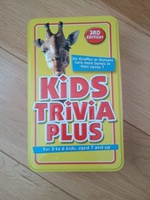 Kids Trivia Plus 3rd Edition Quiz Game