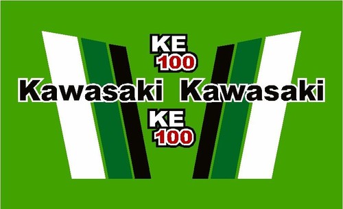 Kawasaki ke100 fuel - ke100,