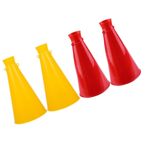 4pcs plastic cheer megaphone - cheer,