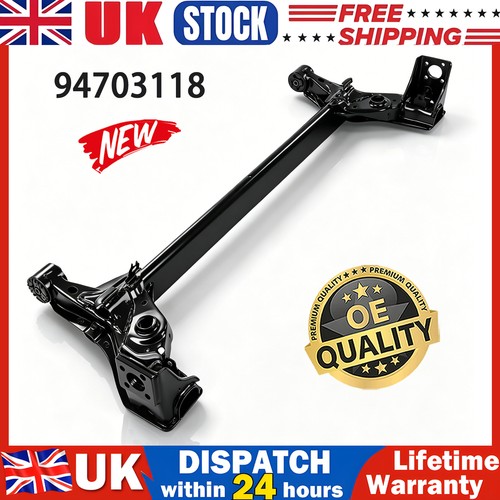 Rear axle subframe beam for - axle,
