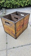 Coke Cola Crate Solid Wood