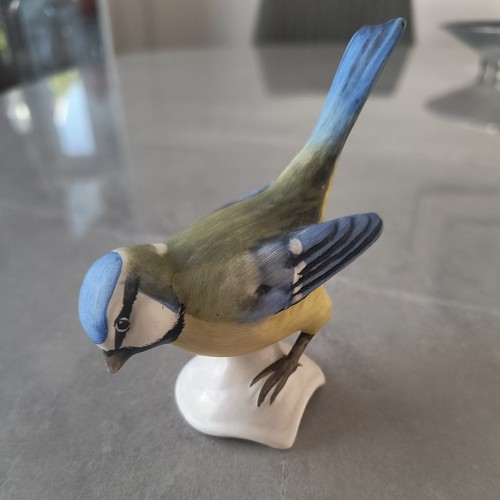 Vintage goebels bird blue - blue, tit