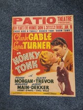HONKY TONK POSTER 1941 CLARK