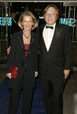 David Mellor his girlfriend at