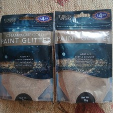 2 X Paint Glitter Champagne