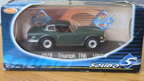 Triumph tr6 hardtop 1969 green - tr6,