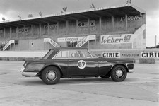 Facel Vega Facel III at Montlh�ry 1963 Road Test Car Old Photo 2