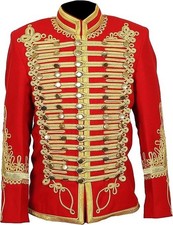 Men’s Red Hussar Military