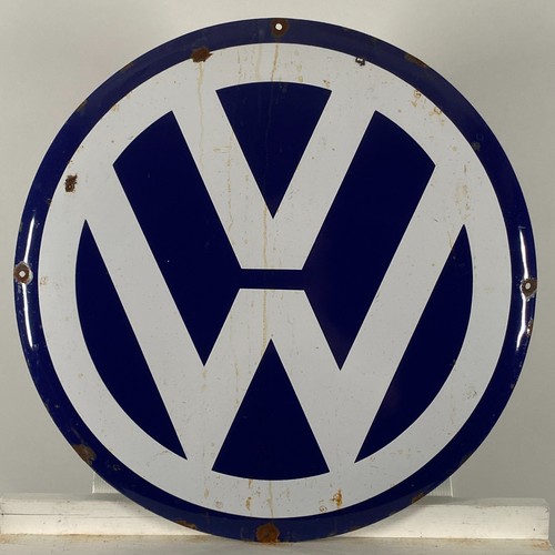 Volkswagen advertising sign - advertising,
