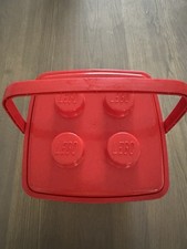Vintage LEGO Red 11" Storage