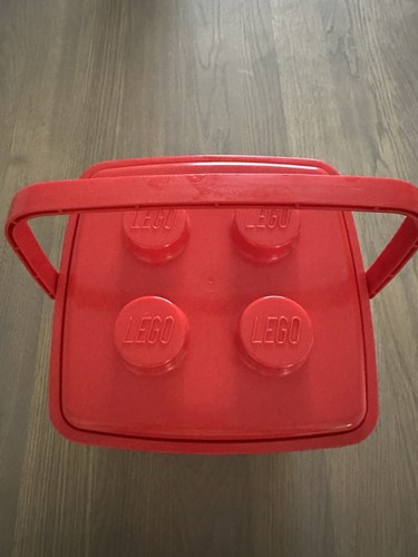 Vintage lego red - vintage, storage