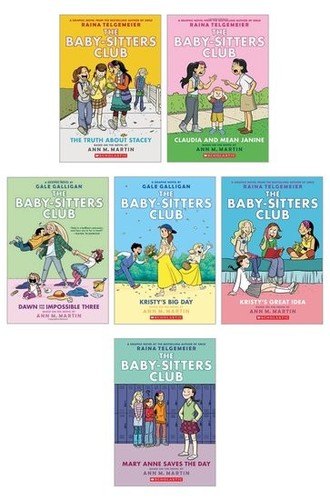 Baby sitters club graphic - baby-sitters,