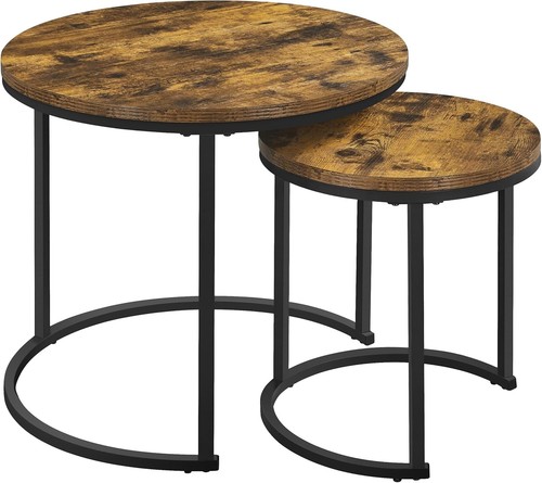 Round nesting coffee - round,